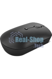 Мышь беспроводная Lenovo 400 черный, 2400 dpi, радиоканал, USB-C, кнопки - 4