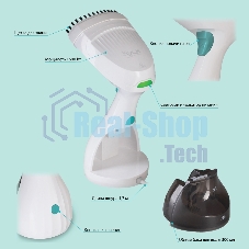 Отпариватель VLK Sorento 5100,, белый, мощность 1600 Вт, производительность пара 30 г/мин, емкость 300 мл, 8 шт/уп