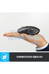 Мышь беспроводная Logitech MX Anywhere 2S графитовый, 4000 dpi, радиоканал, Bluetooth, USB, кнопки - 7