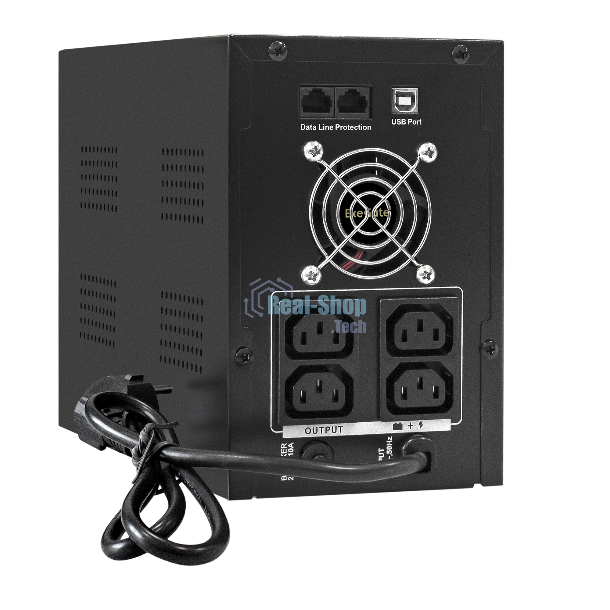 Источник бесперебойного питания ExeGate EX292612RUS SpecialPro UNB-2200.LED.AVR.4C13.RJ.USB 2200VA/1300W, LED, AVR,4*C13, RJ45/11,USB, металлический корпус, черный