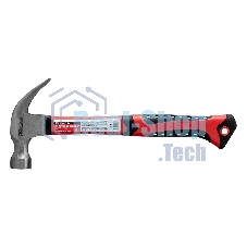 Молоток-гвоздодер Matrix 450 г, боек 27 мм, фибергласовая обрезиненная рукоятка