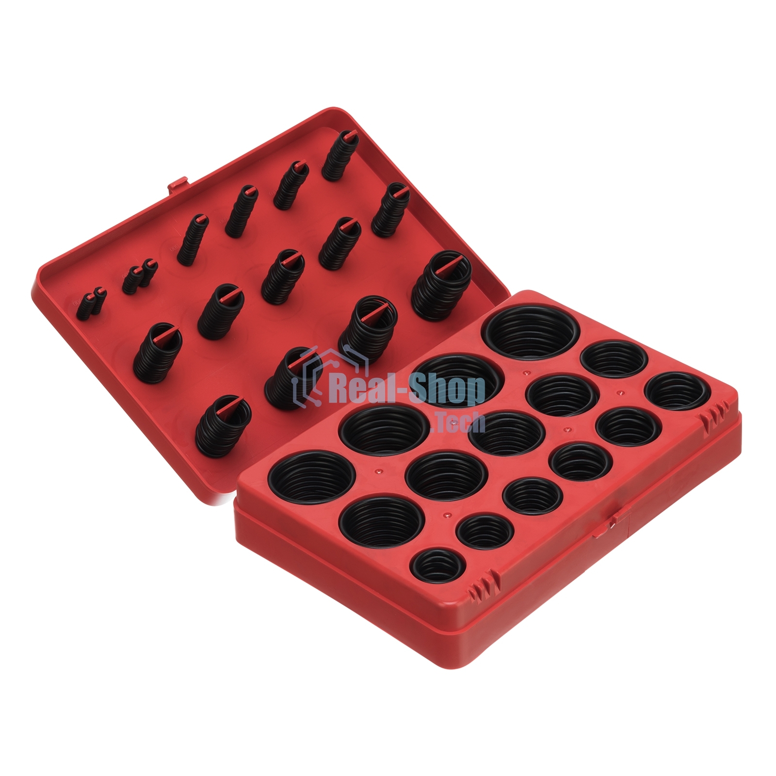 Набор резиновых уплотнительных прокладок Сибртех, D 7 - 53 мм, 404 предметов