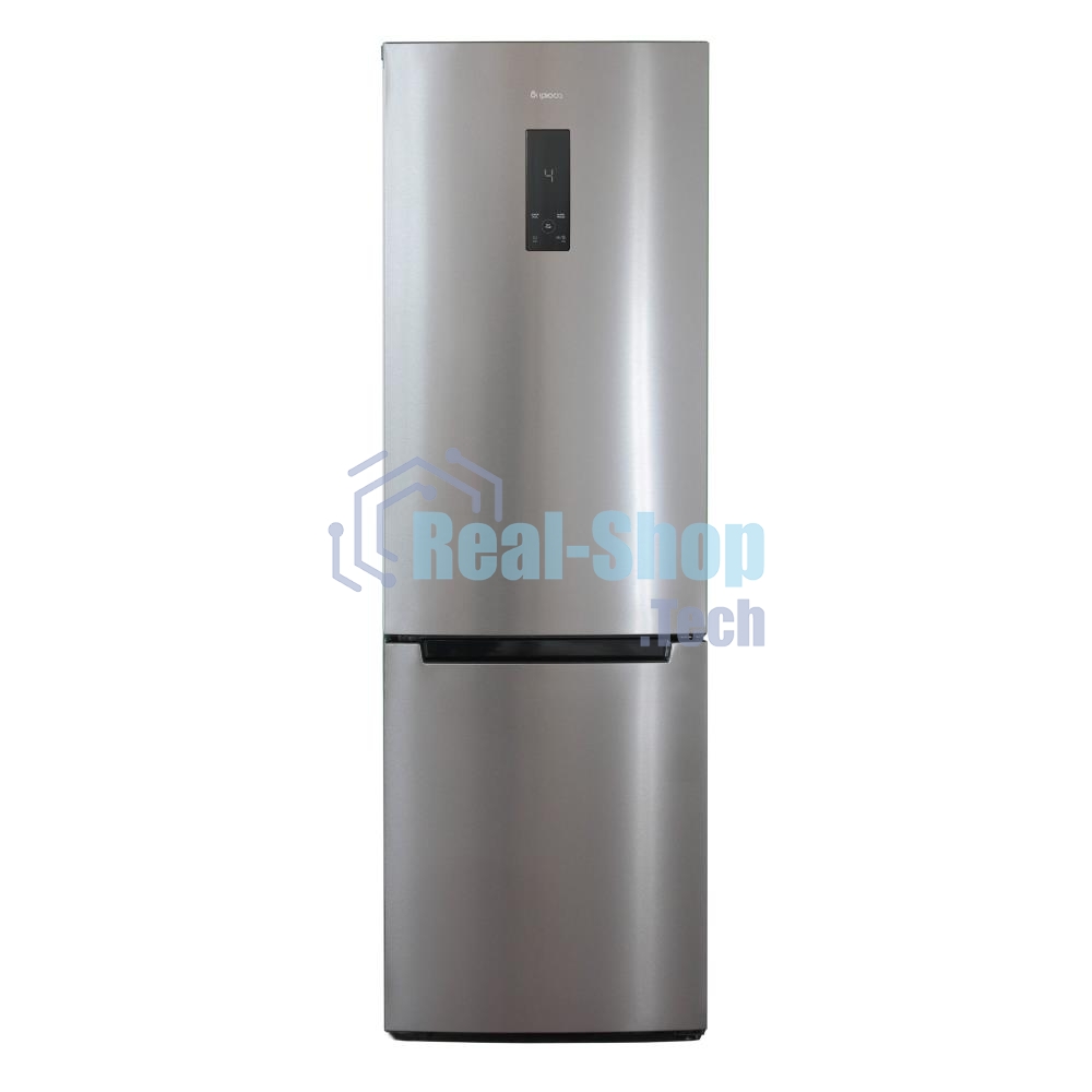 Холодильник Бирюса Б-I960NF нержавеющая сталь двухкамерный 240/100л морозилка снизу, No Frost