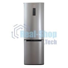 Холодильник Бирюса Б-I960NF нержавеющая сталь двухкамерный 240/100л морозилка снизу, No Frost