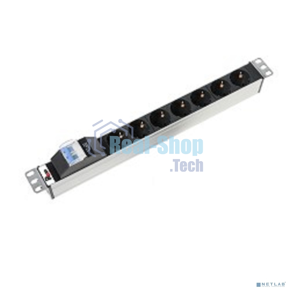 Блок распределения питания ЦМО R-16-7S-A-440-K гор.размещ. 7xSchuko базовые 16A C14