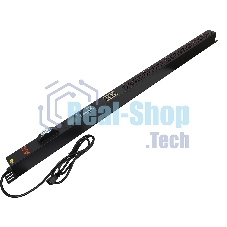 Блок распределения питания Powercom PDU-16AVMS20-18C13-2C19 18xC13+2xC19, 16A, 1,5U (1968234)