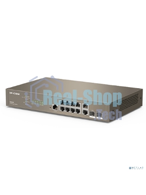 Коммутатор управляемый IP-COM G5312F L3, 12 портов, 10х1 Гбит/с, Base-X SFP 2х1 Гбит/с, настольный
