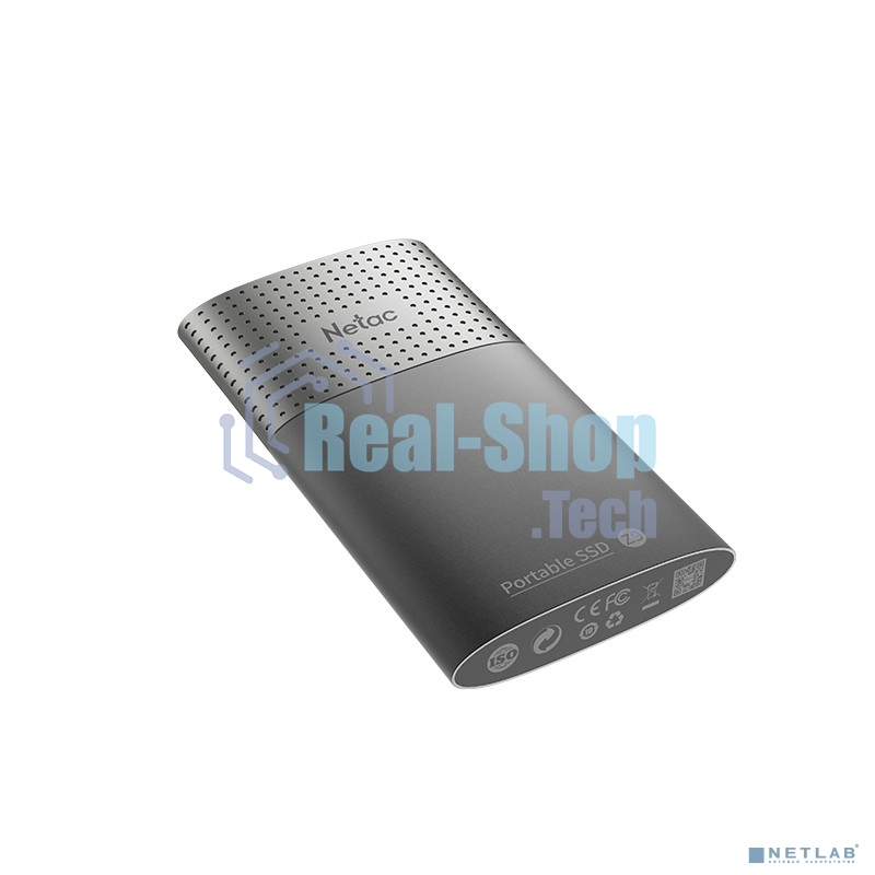 Внешний SSD Netac Z9, 1TB, USB 3.2 Gen 2 Type-C, R/W 550/480, черный