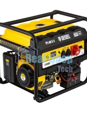 Электрогенератор бензиновый Denzel PS 80 E-3, 6.5 кВт, 85 дБ, 87 кг