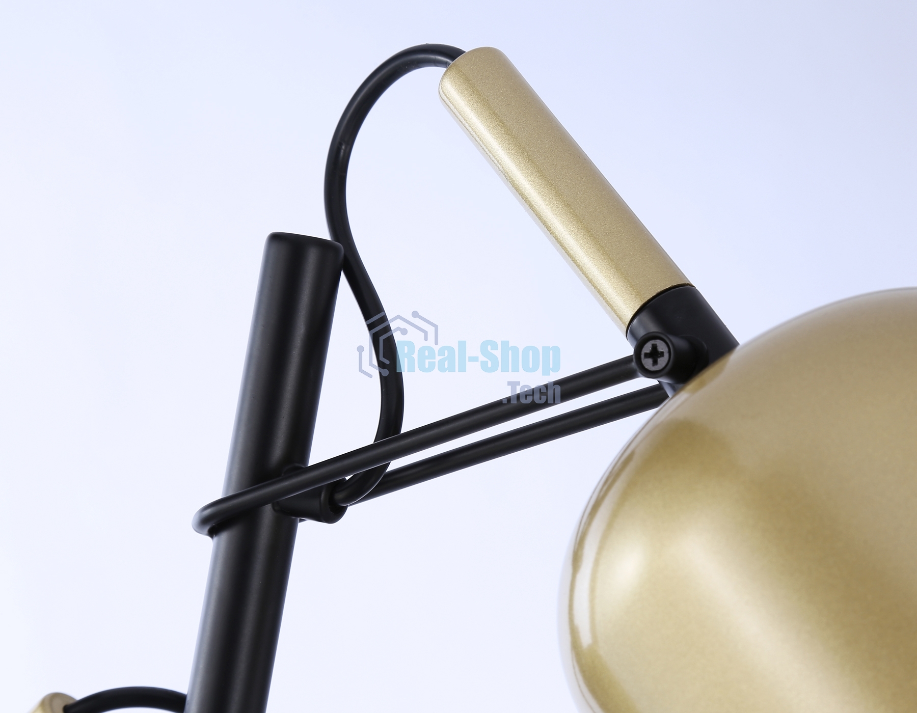 Светильник Ambrella light TR97125/2 GD/BK золото/черный E27*2 max 40W D130*223*1460