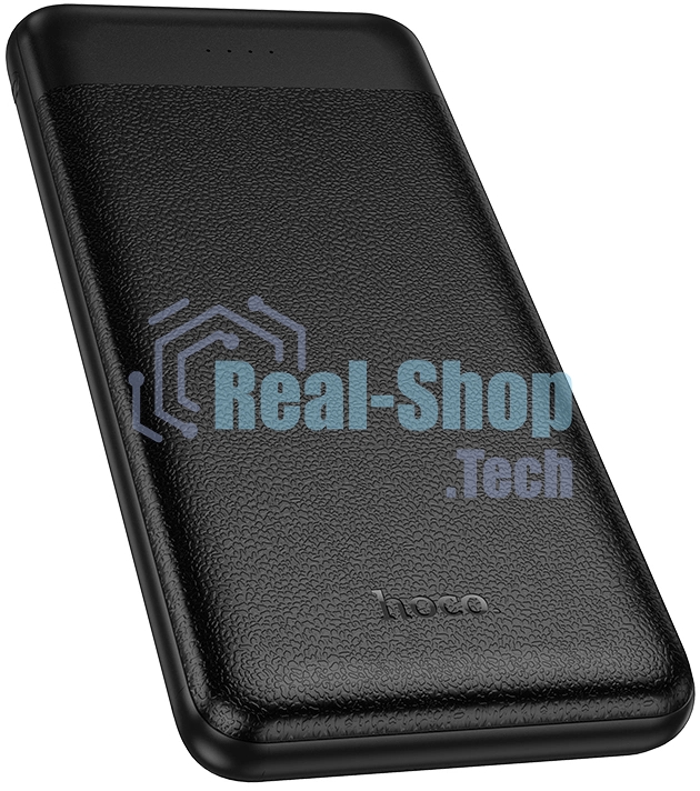 Внешний аккумулятор 10000mAh 2USB+1Type-C+1micro USB 2.0A Hoco J153 (Black)