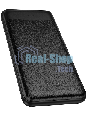 Внешний аккумулятор 10000mAh 2USB+1Type-C+1micro USB 2.0A Hoco J153 (Black)