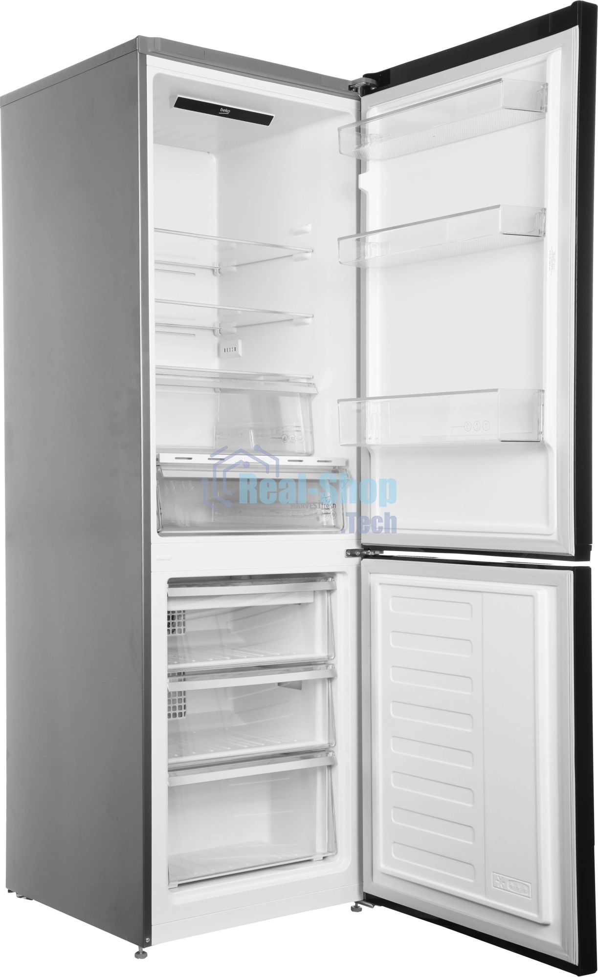 Холодильник Beko B1RCNK332W белый двухкамерный 200/100л морозилка снизу, No Frost