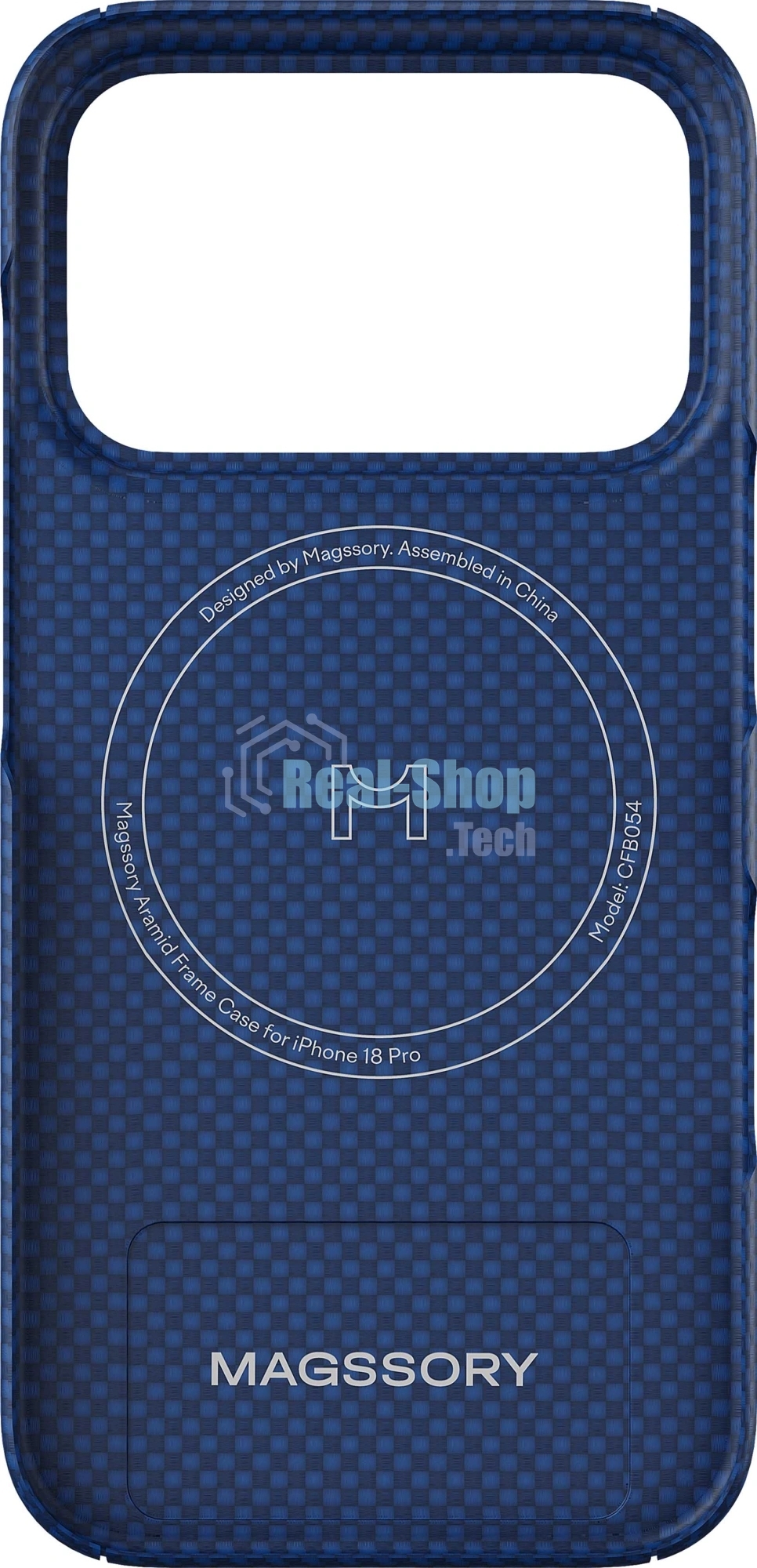 Чехол Magssory для Apple iPhone 18 Pro CFB054 синий