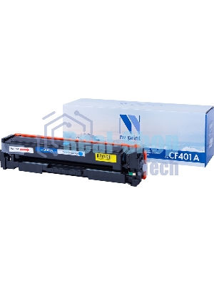 Картридж лазерный NVPrint совместимый HP Laser Jet Pro M252, MFP M277 CF401A Cyan (1400k)