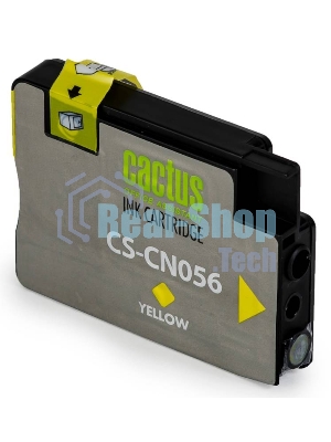 Картридж струйный Cactus CS-CN056 №933 желтый (14 мл) для HP OfficeJet 6600