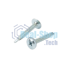 Саморез с прессшайбой Kranz ПШС сверло 4.2х32, упаковка поставщика (6 000 шт.)