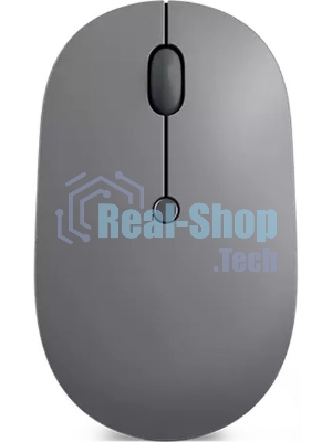Мышь беспроводная Lenovo Go серый, 2400 dpi, радиоканал, USB-C, кнопки - 3