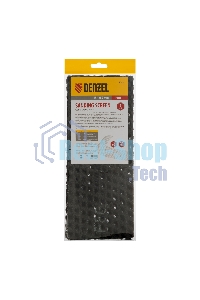 Сетка абразивная Denzel P 80, 115 х 280 мм, 5 шт.