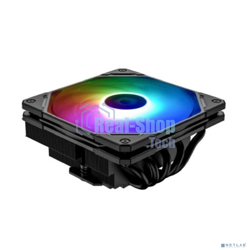Кулер ID-COOLING IS-55 ARGB черный 120мм алюминий/медь 2000rpm 31.5db 4-pin 125W 55мм