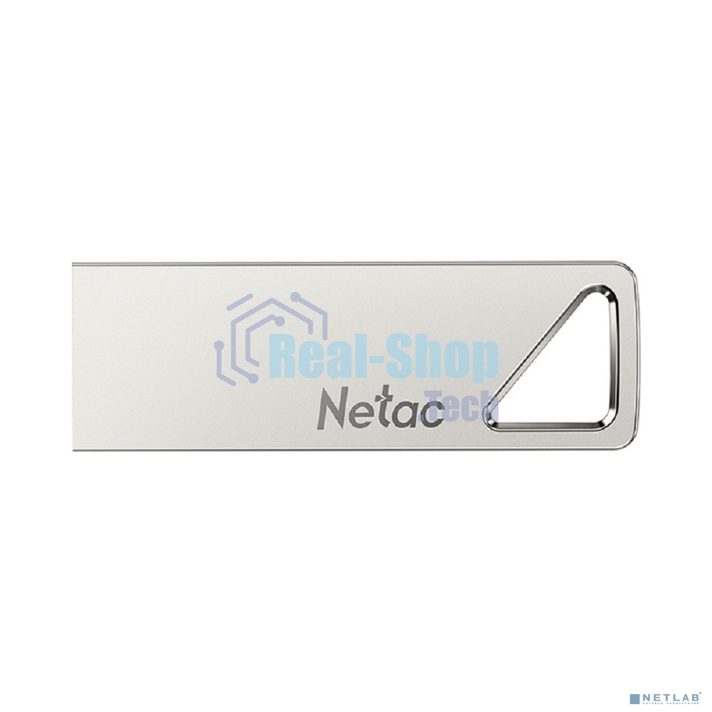 Флешка USB Netac U326 (NT03U326N-016G-20PN), 16Gb, USB 2.0, R/W 50/15, серебристый