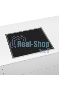 Электрическая варочная панель Bosch PKM645BB2E, стеклокерамическая поверхность, независимая, рамка-сталь, черный 4.8x58.3x51.3