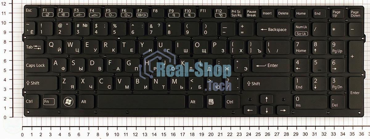 Клавиатура для ноутбука Sony Vaio VPC-CB VPC-CB17 черная
