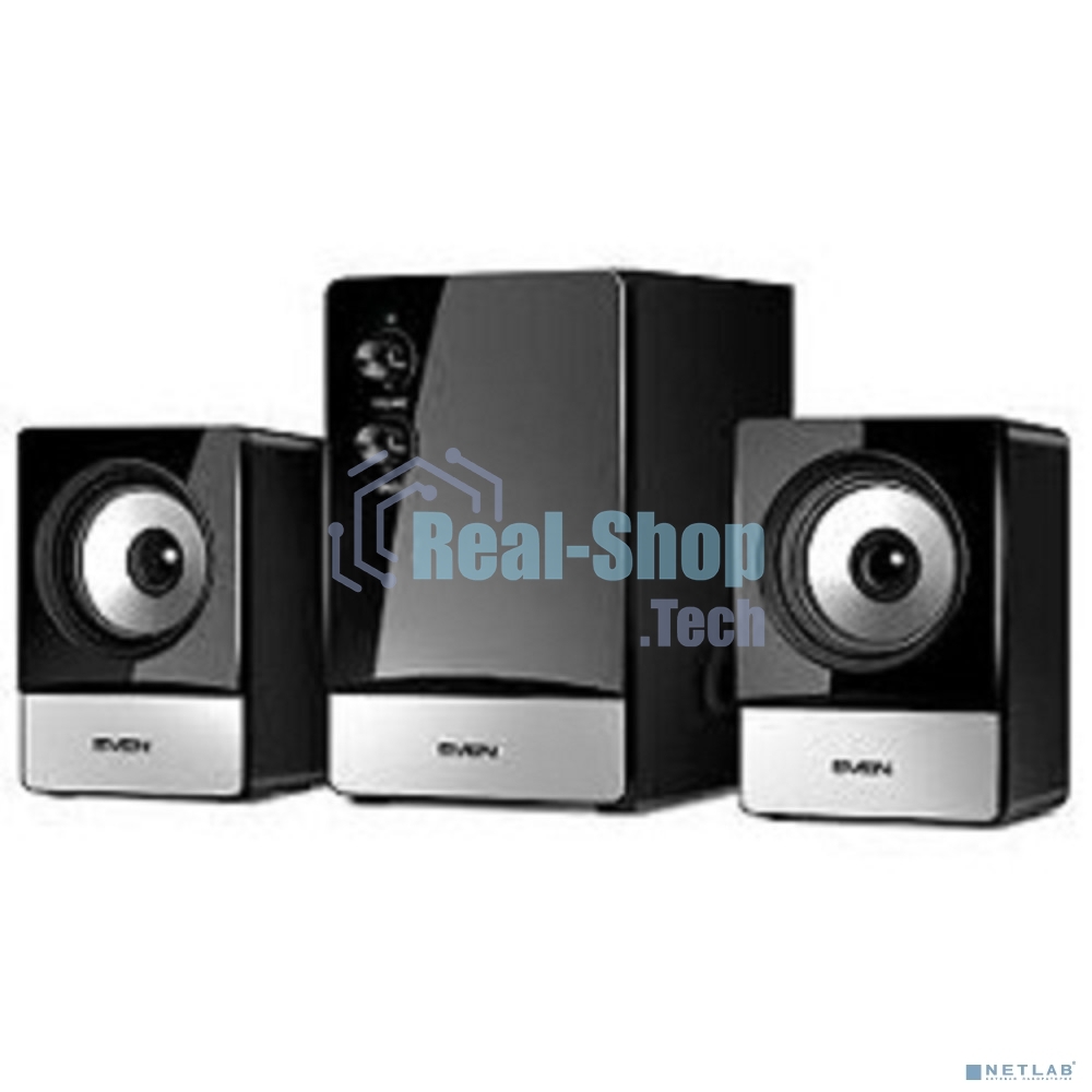 Акустическая система SVEN MS-90 черный (2x2.5W+ сабвуфер 5W, дерево)
