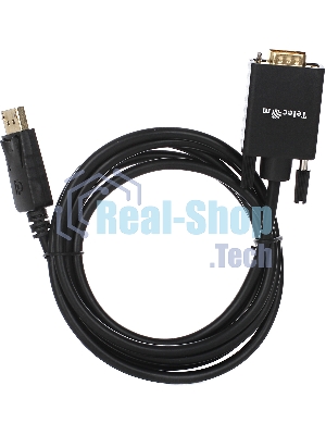 Кабель-переходник DP --> VGA_M/M 1,8м Telecom