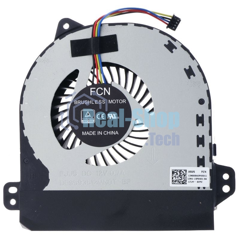 Вентилятор (кулер) для ноутбука Asus ROG G701VI G701VIK GPU