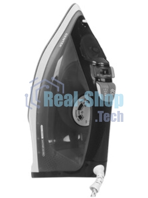 Утюг Centek CT-2307 черный/белый, 2800 Вт, 60 г/мин, 190 г/мин, 300 мл