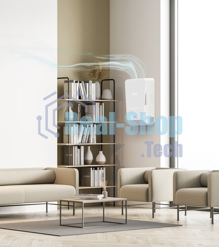 Бризер Tion BioX Standard белый, 40 м², фильтры G4+E11+угольный, подогрев воздуха, пульт ДУ, датчики качества воздуха