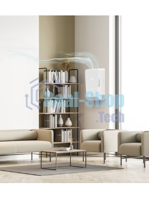 Бризер Tion BioX Standard белый, 40 м², фильтры G4+E11+угольный, подогрев воздуха, пульт ДУ, датчики качества воздуха