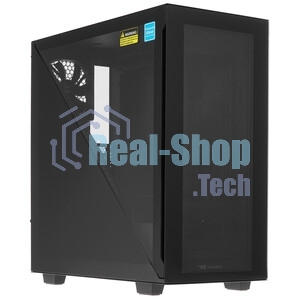 Компьютерный корпус Thermaltake Divider 300 TG ARGb черный без БП ATX 2x120мм 2xUSB 3.0 audio front door bott PSU