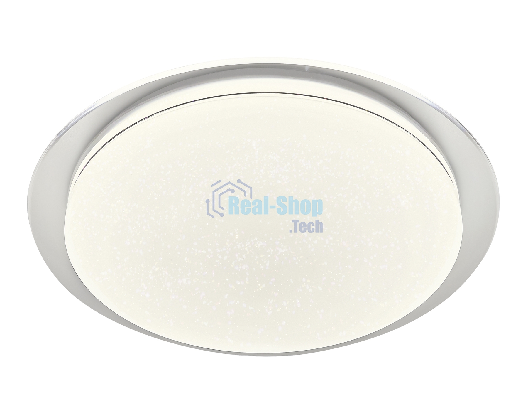 Потолочный светодиодный светильник Ambrella light FZ1048 WH белый 60W 4200K D570*55 (Без ПДУ)