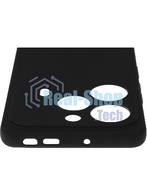 Чехол (клип-кейс) BoraSCO для Tecno Pova 6/6 Pro Silicone Case черный (73173)