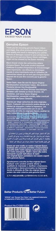 Картридж ленточный Epson C13S015329BA черный (75000000 стр.) для Epson FX-890