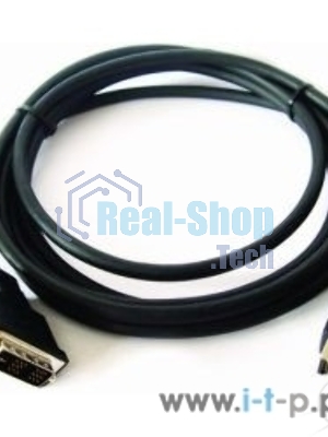 Кабель HDMI-DVI Cablexpert CC-HDMI-DVI-15, 19M/19M, single link, медь, позол.разъемы, экран, 4.5м, черный, пакет