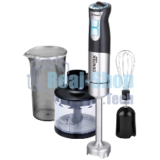 Блендер погружной Centek CT-1342 1400 Вт, черный/стальной