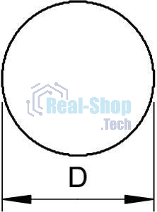 Пруток стальной оцинк. d8 RD8-FT (уп.125м) OBO 5021081