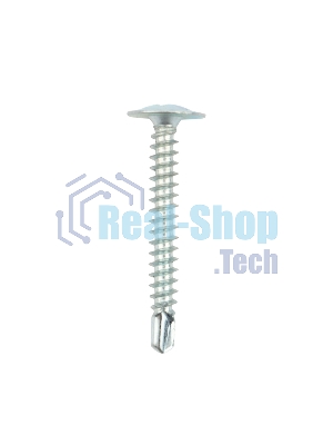 Саморез с прессшайбой Kranz ПШС сверло 4.2х32, упаковка поставщика (6 000 шт.)