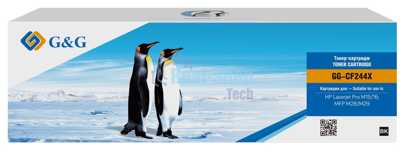 Картридж лазерный G&G GG-CF244X черный (2000 стр.) для HP LJ M15 Pro/M15a Pro/M28a Pro MFP/M28w Pro MFP
