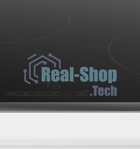 Электрическая варочная панель Bosch PKM645BB2E, стеклокерамическая поверхность, независимая, рамка-сталь, черный 4.8x58.3x51.3