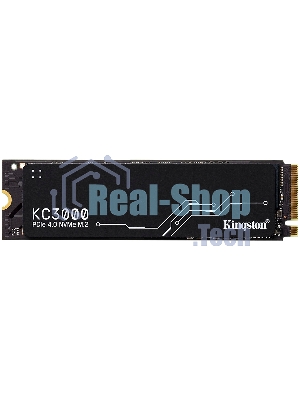 Накопитель SSD Kingston KC3000, 1Tb, M.2 2280, PCIe 4.0 x4, R/W 7000/6000, с радиатором.