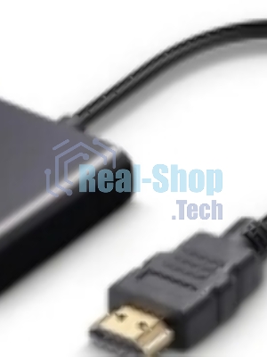Переходник с кабелем HDMI на VGA