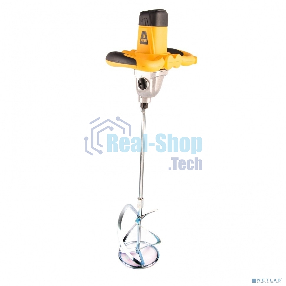 Миксер строительный Denzel EM-1-1600 1600 Вт 180-460/300-750 об/мин 27904