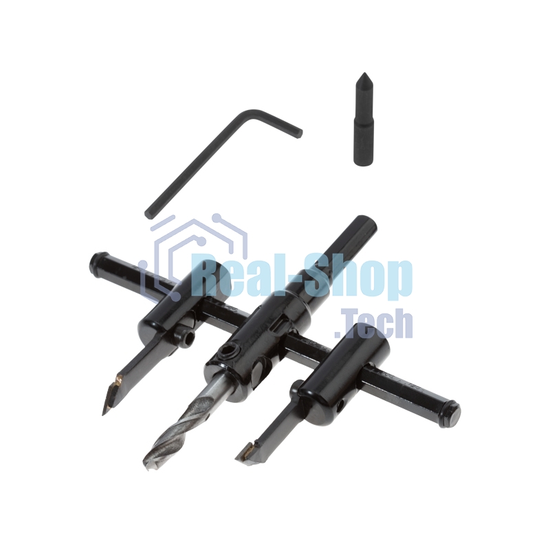 Сверло по дереву Kranz Балеринка, регулируемое, 30-120 мм