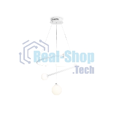Светильник Ambrella light FL66299 WH белый 39W 3000K-6400K+G9 D500*1200 (ПДУ ИК)