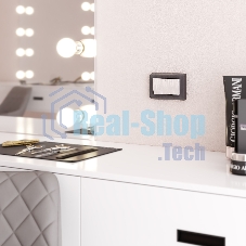 Рамка для двойной розетки (графит) W0082104