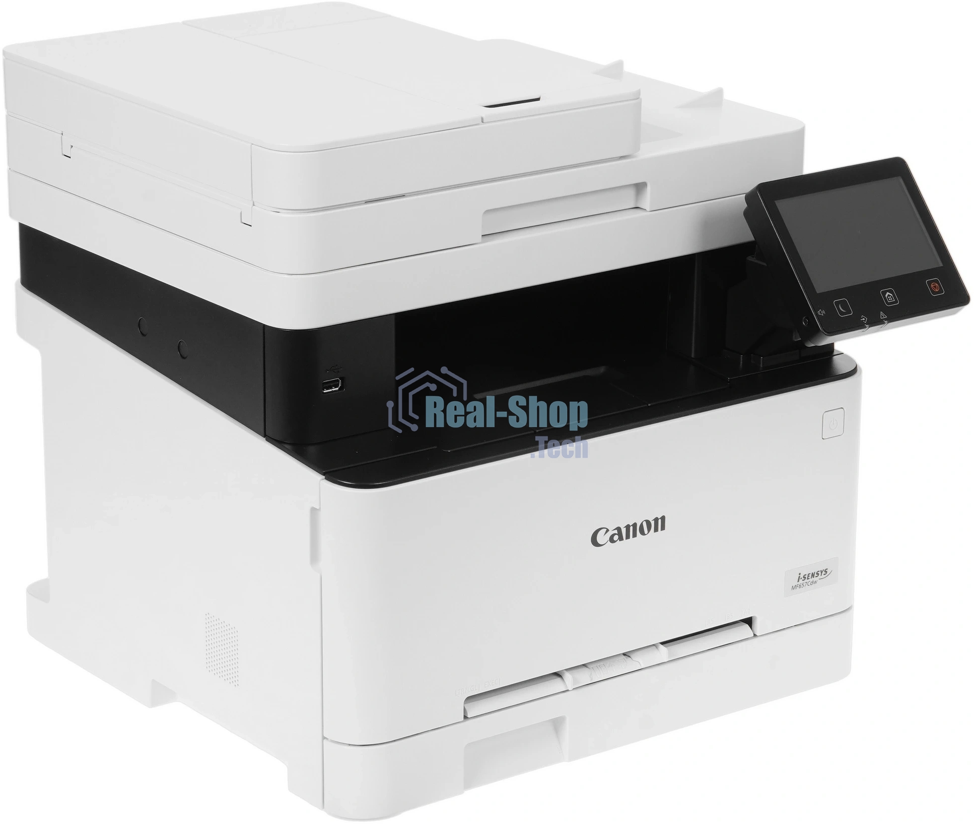 МФУ лазерное Canon i-SENSYS MF657Cdw (5158C001/5158C012), A4, цветное, печ. 21 стр/мин., скан. до 27 стр/мин (ч/б) 14 стр/мин (цвет), 1200 x 1200 dpi (принтер), 600 x 600 dpi (сканер), RJ45, USB, Wi-Fi